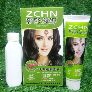 彰彩海娜天然植物染发霜30ML*2遮盖白发不伤发染发剂