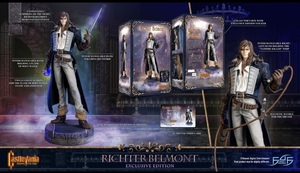 F4F 恶魔城:夜之交响曲-Richter Belmont 里希特 EX版 1:4 雕像