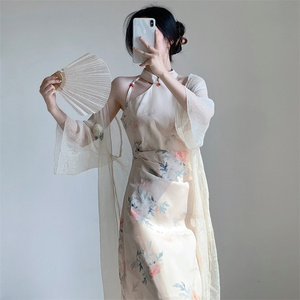 新中式旗袍年轻款少女新款连衣裙复古气质高端日常穿汉元素连衣裙