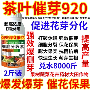 茶叶催芽920促生长细胞分裂素增产分化果树蔬菜药材叶面肥大田作