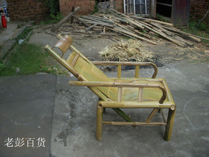 老式 楠竹睡椅 竹躺椅 全手工打造 扎实牢固 环保型 竹床