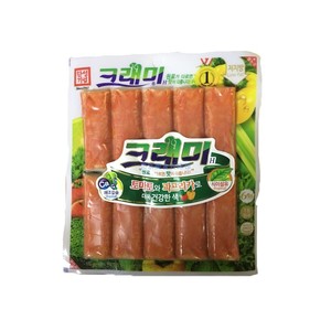 韩国进口蟹味棒鱼糜制品韩星蟹肉棒180g*10代 客唻美蟹棒即食煮炸