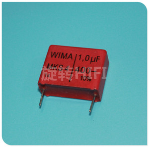 红威马 WIMA MKS4 1.0UF 400V 1UF 105/400V 校正无极薄膜电容P22