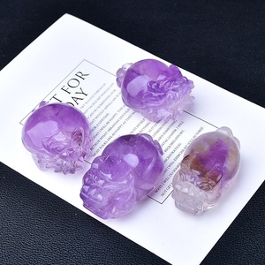 多款 纯天然紫水晶摆件 紫水晶金蟾 紫晶龙龟 紫晶貔貅 原石雕刻