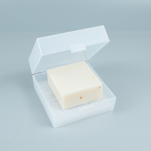 便携海绵lush皂盒旅行带盖密封小号手工精油香皂盒沥水大号肥皂盒