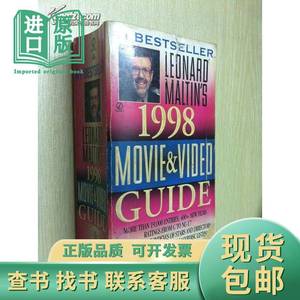 Leonard Maltin\'s Movie Viedo Guide 1998 Edition Leonard
