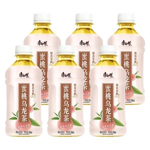 【G】康师傅蜜桃乌龙茶 330ml*6瓶茶饮料整清凉饮品-Y