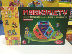 四喜人磁力片 开拓空间思维想象力  儿童百变提拉磁性积木