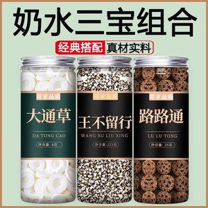 大通草王不留行路路通中药材饮片哺乳期通乳增奶追奶产后下奶茶炒