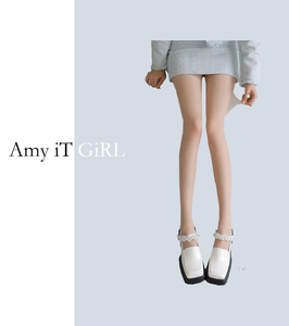 艾米婕丝袜女夏季薄款隐形全透明防勾丝打底裤超自然防晒光腿神器