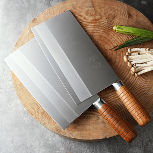 桑刀厨师专用刀家用斩切菜刀超夹钢开刃厨房切肉刀具切片刀厨具