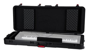 X标价85折GATOR GTSA- KEY76 61 76 88键琴包键盘箱子带轮子琴箱
