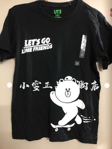 男装/女装 (UT) LINE 408455 194400印花T恤(短袖) 情侣款 优衣库