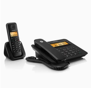 摩托罗拉C2601C数字无绳电话机家用 办公子母机 语音报号无线座机
