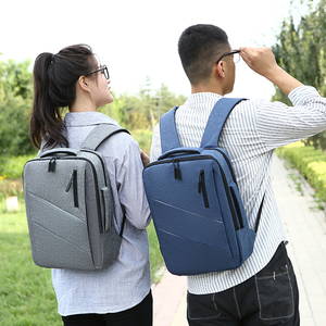 防水背包男女士小型双肩包休闲简约韩版商务电脑包大学生书包旅行