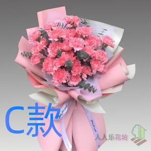 生日金婚康乃馨河南商丘订花店送花睢县宁陵县柘城县同城鲜花速递