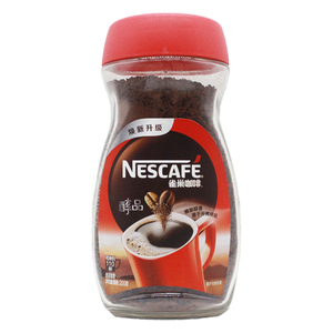 雀巢醇品咖啡200g瓶装 无奶纯黑咖啡速溶咖啡不含伴侣