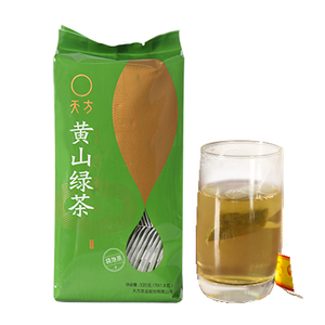 【买三送一】安徽天方茶叶135g黄山绿茶酒店宾馆会议袋泡小茶包