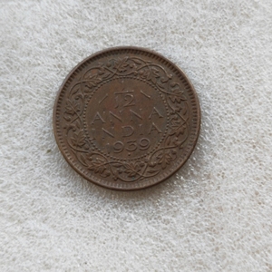 英国硬币1939年乔治六世1/12安娜小铜币 欧洲钱币保真品相按图发