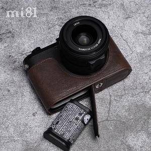 mi81 真皮Leica徕卡Q2相机包 q2皮套手柄保护套 手工牛皮复古半套
