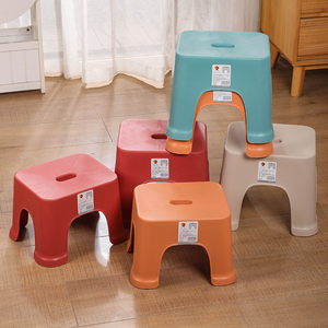 小凳子家用加厚客厅儿童板凳北欧风经济型简约矮凳结实耐用塑料凳