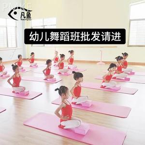 幼儿园舞蹈室专用小瑜伽垫儿童跳舞蹈练功地垫子女童练舞家用小号