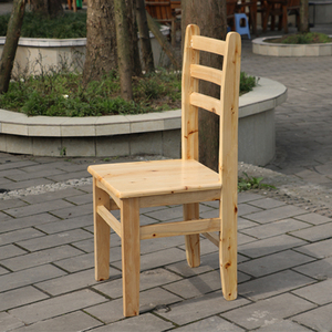 实木椅子靠背椅现代简约家用木书桌椅特价经济型原木中式仿古餐椅