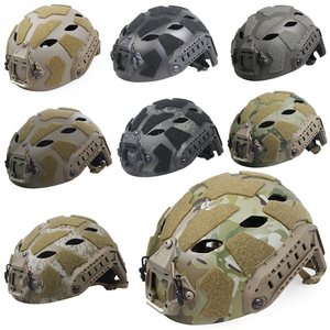 龙腾升级战术头盔SF碳纤维带孔版野战登山跳伞骑行拓展安全帽H016