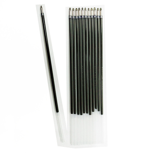 韩具文化 原子笔芯油笔0.7mm拔盖圆珠笔专用笔芯办公用品文具批发