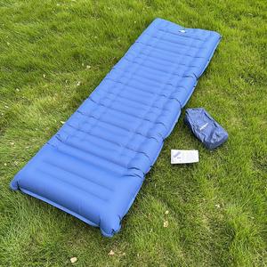 。工地睡觉神器脚踏式充气睡垫野餐露营户外帐篷单人气垫床夏天铺