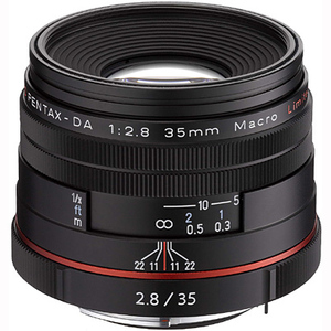 宾得/PENTAX HD DA 35mm F2.8 AL LIMITED 红圈镜头 DA35微距镜头