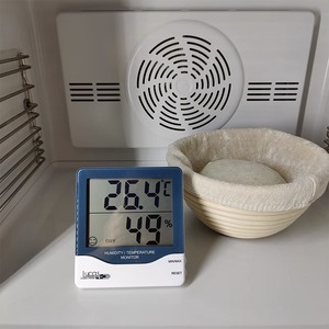 卢卡斯温度计湿度计一体烘焙面包发酵醒发箱室内大屏高精度湿度