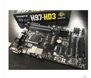 Gigabyte/技嘉 H97-HD3大板1150针DDR3兼容HDMI 四内存槽 Z97主板