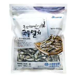 韩国水协干大鳀鱼 汤用鳀鱼 高汤用鱼干 炒用小鳀鱼 150g