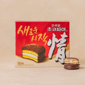 韩国进口好丽友情派巧克力派奶油夹心蛋黄派草莓香蕉果酱夹心派