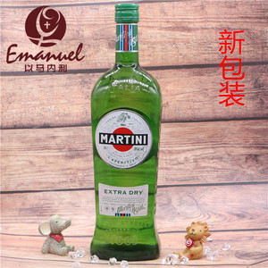 意大利原装 Martini Extra Dry 马天尼干味美思1000ml 威末酒洋酒