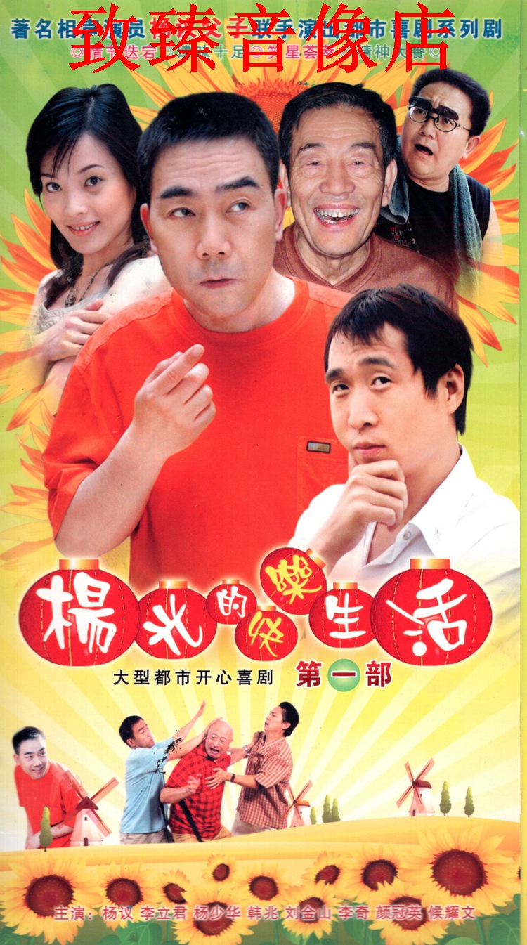 正版爱情喜剧电视连续剧杨光的快乐生活1-8部dvd碟片光盘杨少华
