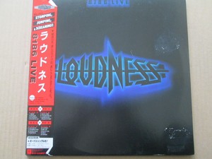 Loudness - 8186 Live 高崎晃 重金属 7寸丢失 黑胶2LP唱片