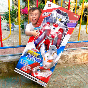 奥特曼玩具儿童正版超大号人偶特大超人泰罗初代玩偶模型套装男孩