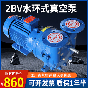 2bv水环式真空泵工业用小型抽真空机水循环真空泵抽气无油负压泵