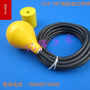 YZA-5灯泡型浮球防腐浮球液位控制器 液位开关 浮球开关 水位开关