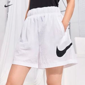 Nike耐克速干短裤女子夏季新款运动休闲透气大勾梭织五分裤DM6740
