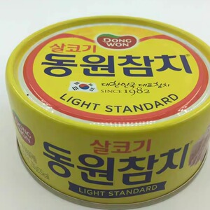 包邮*韩国食品 东源金枪鱼罐头250g/原装进口