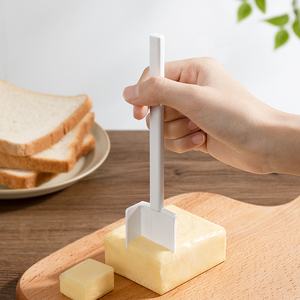 日本黄油切割刀厨房果酱牛油抹刀芝士奶酪乳酪叉刀切块器烘焙工具