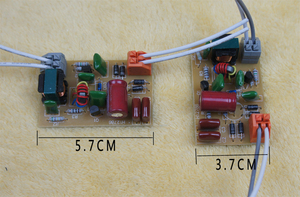 台灯镇流器电子整流器荧光灯管电子板电路板高效型7W9W11W13W