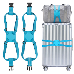 行李箱捆绑带出国旅行箱拉杆箱背包固定带弹力行李打包带绳子束带