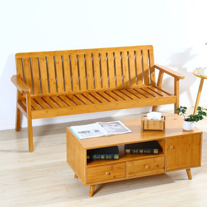 竹沙发长椅三人位小户型实木家具休闲竹椅沙发竹子沙发客厅木质