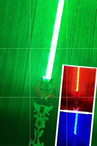 奥特曼跨境声光电荧光塞罗玩具发光发声投射宝剑应援棒闪光太空棒