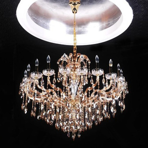 欧式水晶吊灯现代简约客厅大气灯具创意个性餐厅卧室LED水晶灯饰