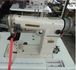 双针工业缝纫机 820高头车 双针机 立柱缝纫机 鞋业 帮面缝纫机